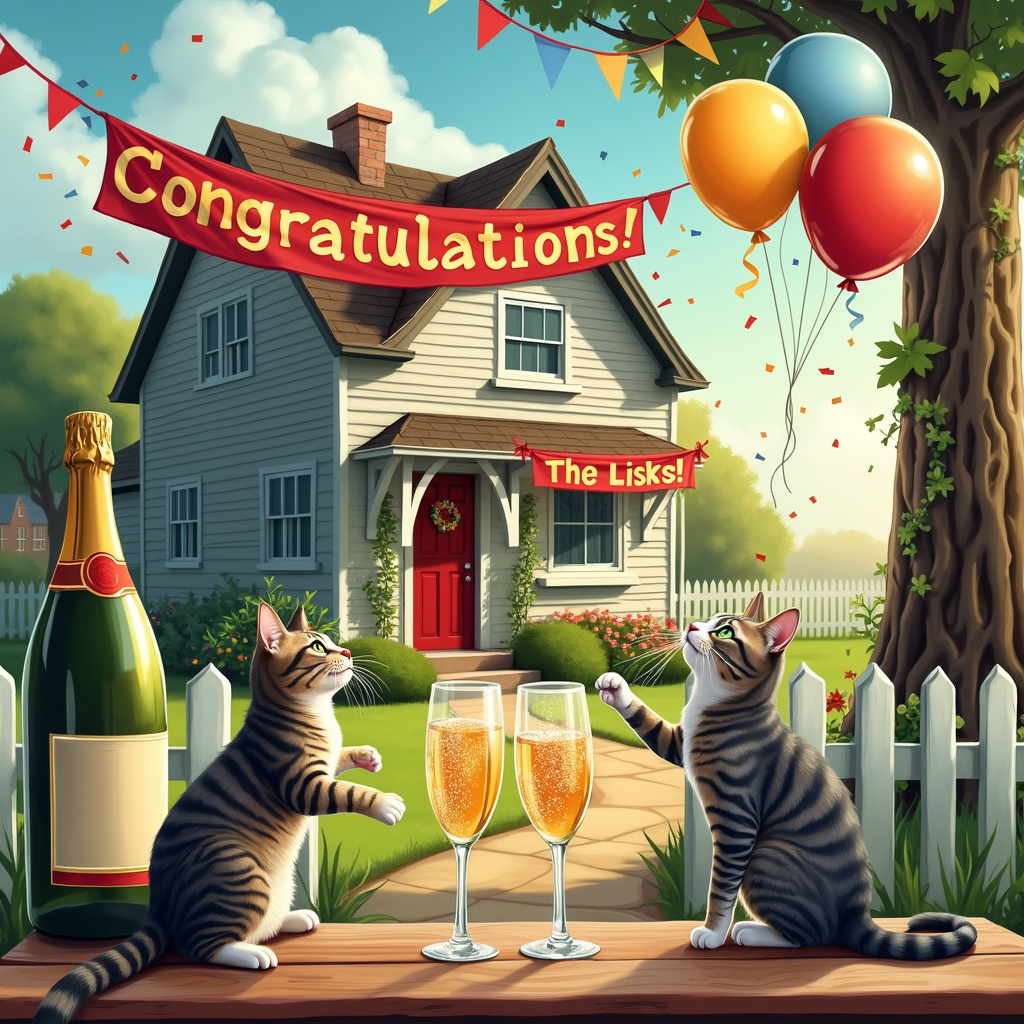 Colorful Decor Congratulations Cards - Silly Robot Cards