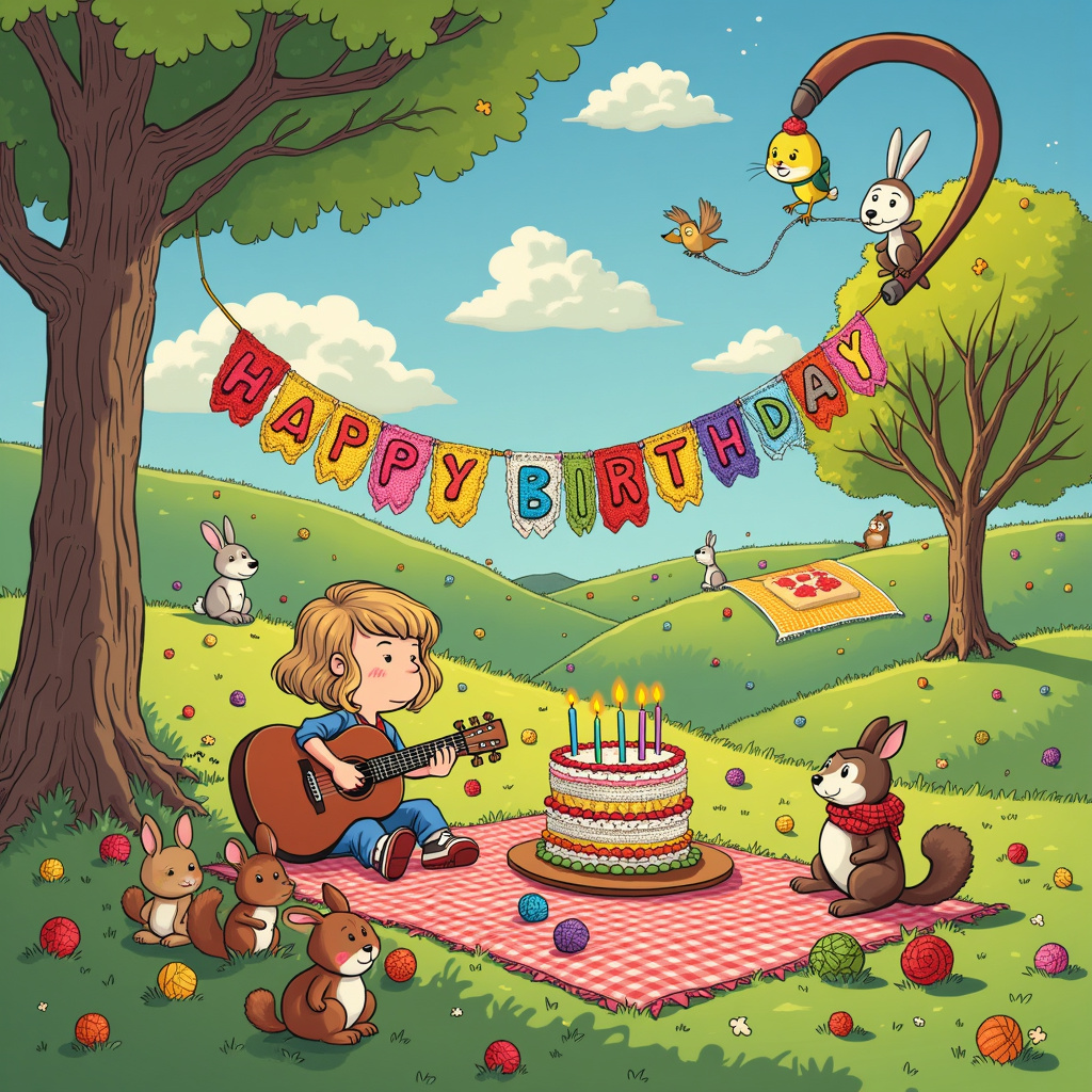 Lily Birthday Cards - Silly Robot Cards