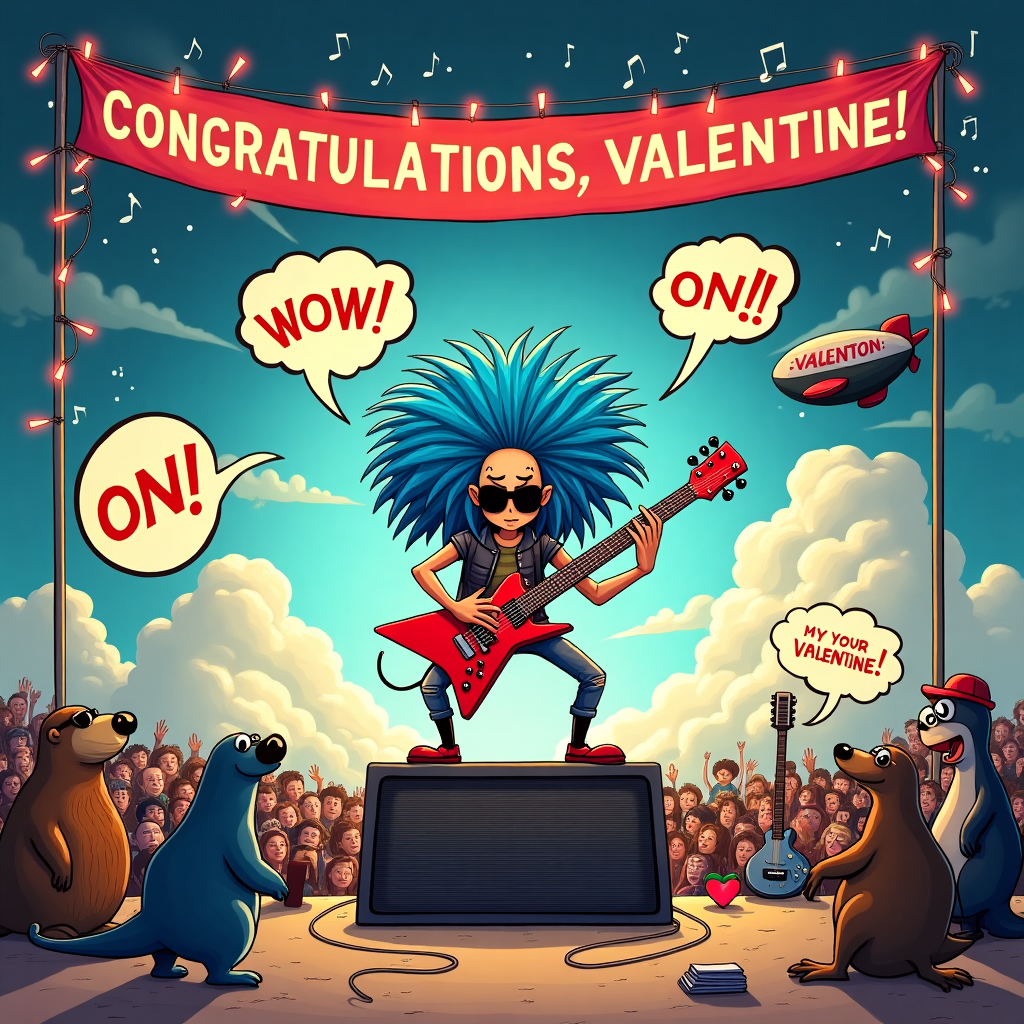 Celebrate achievement congratulations cards silly robot cards