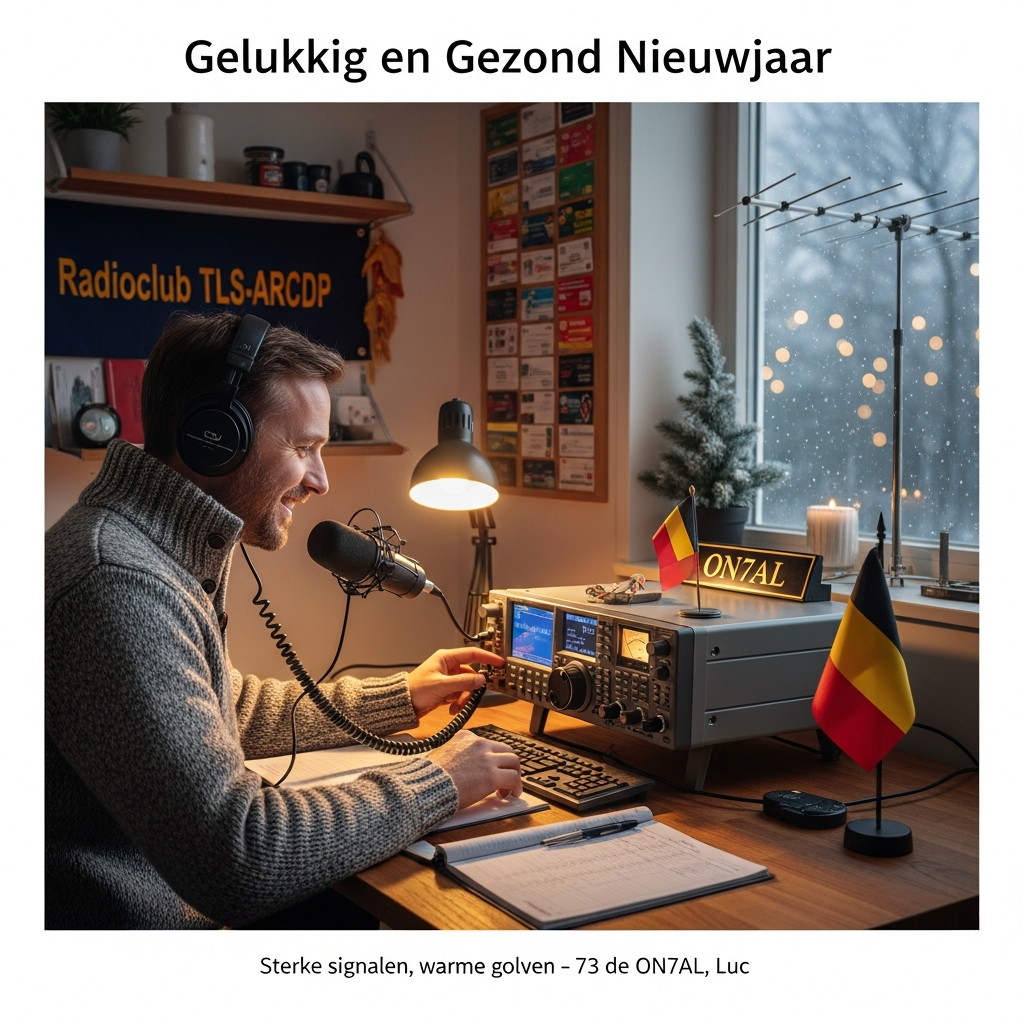 Celebrate the New Year with Unique Amateur Radio Cards – Perfect for ...