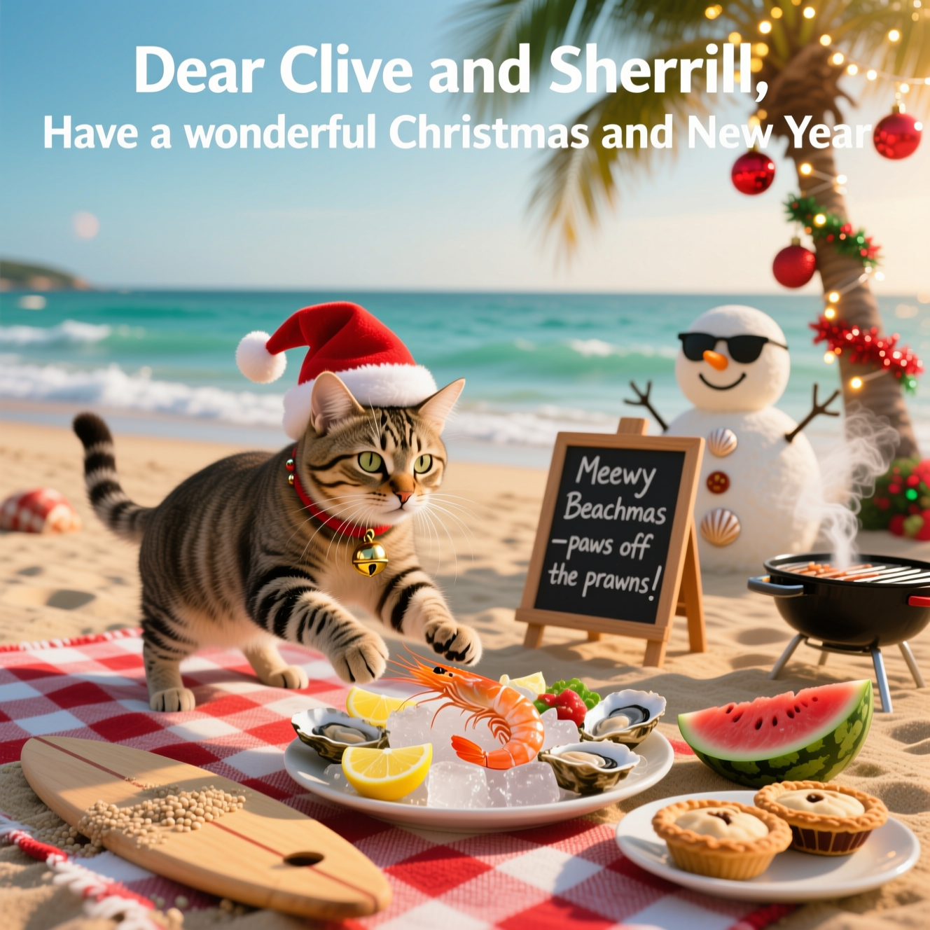 Cheeky corporate christmas cards