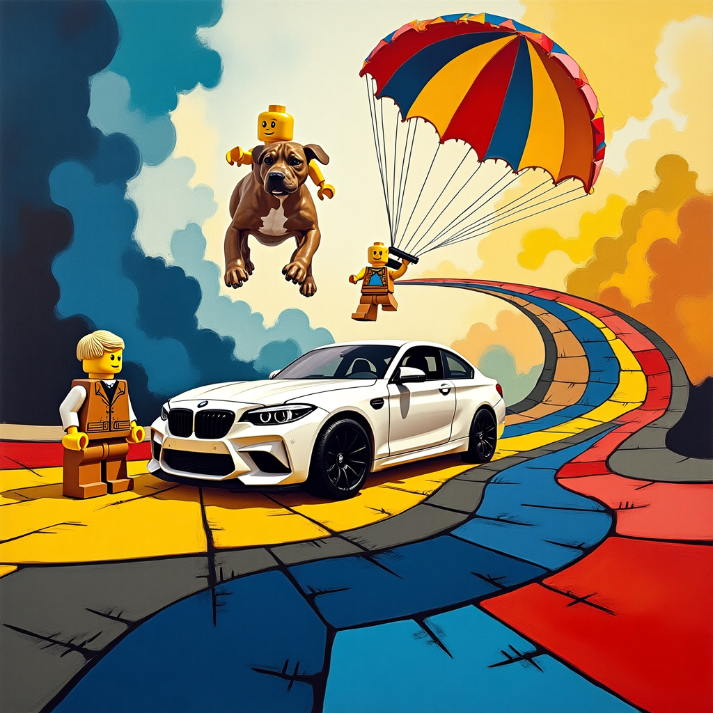 Racing Track Congratulations Cards - Silly Robot Cards