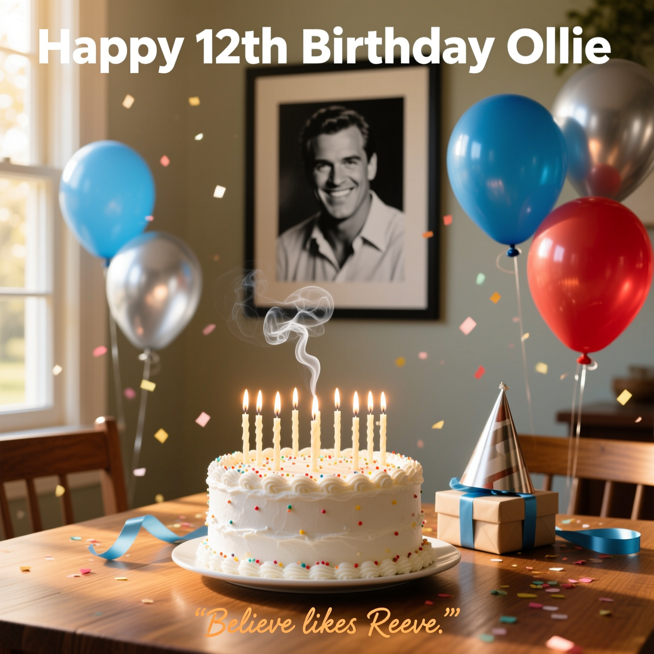 Christopher Reeve Birthday Cards - Silly Robot Cards