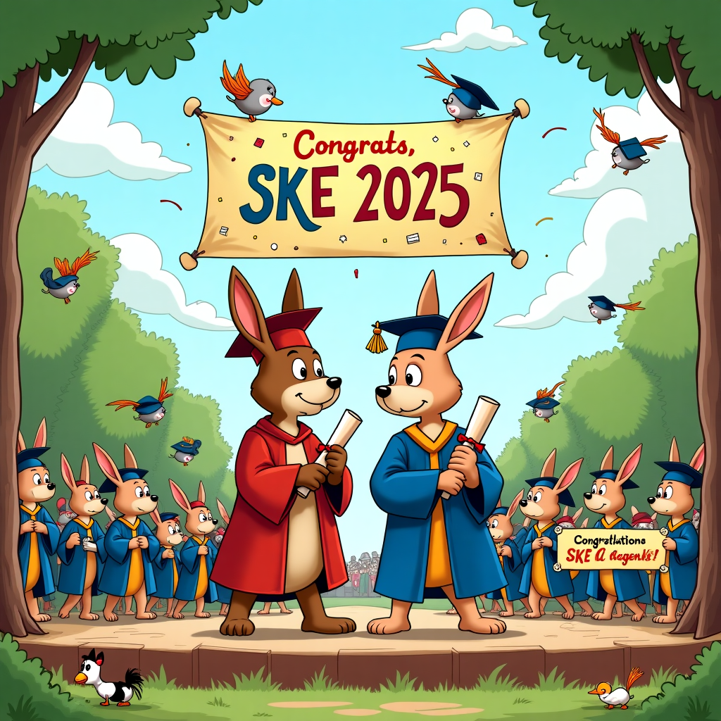 1) Congratulations AI Generated Card - SKE 2025 GRADUATION (fc3e7)