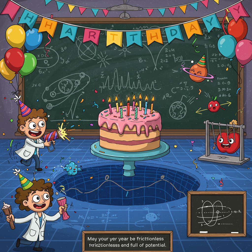 1 X Blank Greeting Card Chemistry Science Art Teacher Uni #14791 - View #8