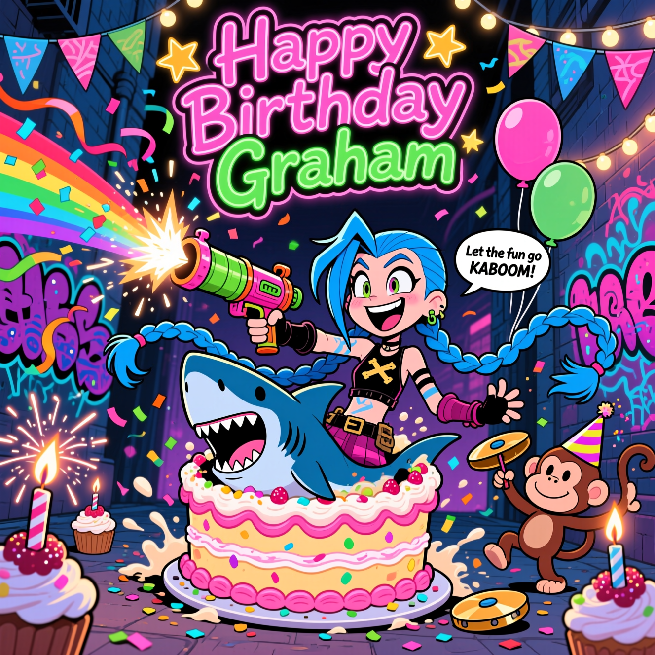 Jinx Birthday Cards - Silly Robot Cards
