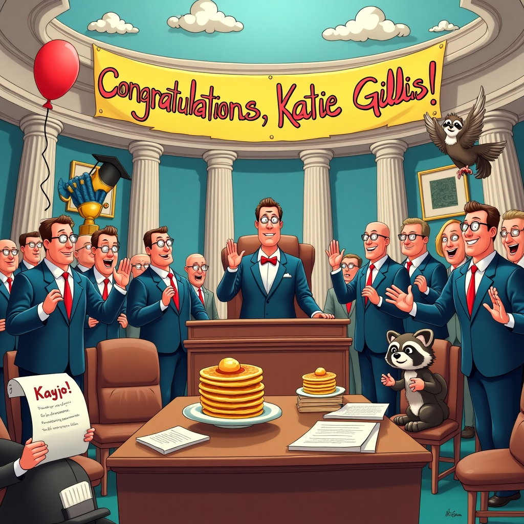 Personal Success Congratulations Cards - Silly Robot Cards