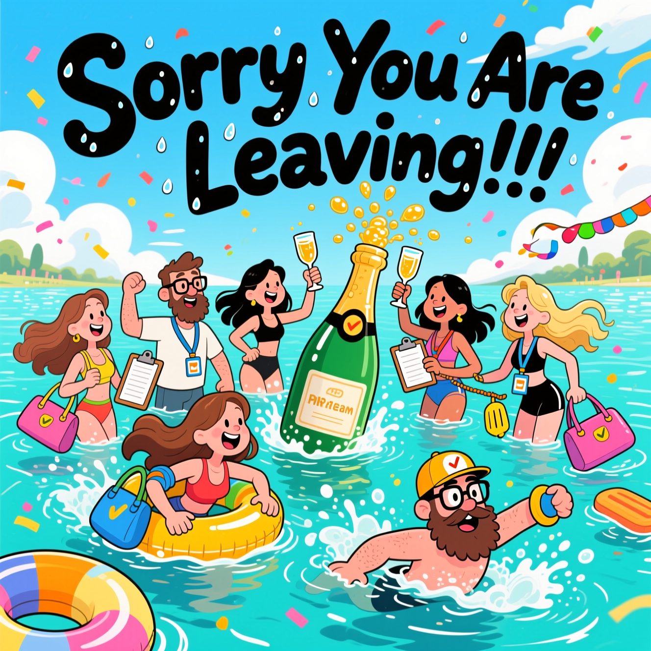 Strengthen Team Spirits with Heartfelt Farewell Cards | Customizable ...