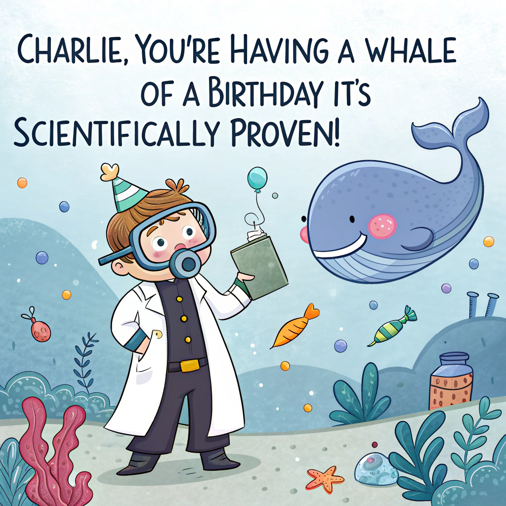 Silly Science Facts Birthday Cards - Silly Robot Cards