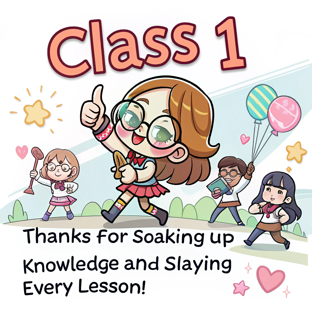 Chibi Art Thank You Cards - Silly Robot Cards
