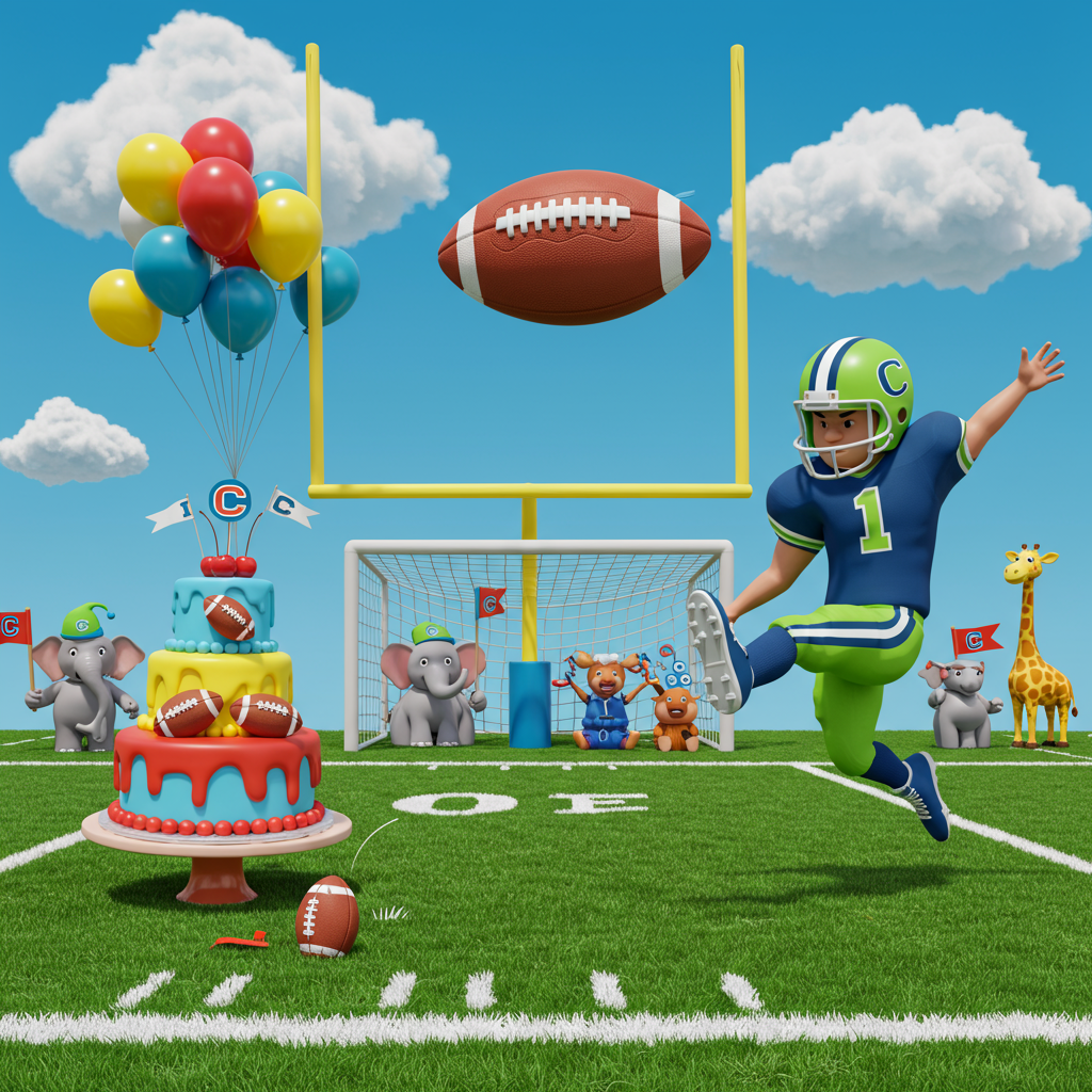 Football Birthday Card