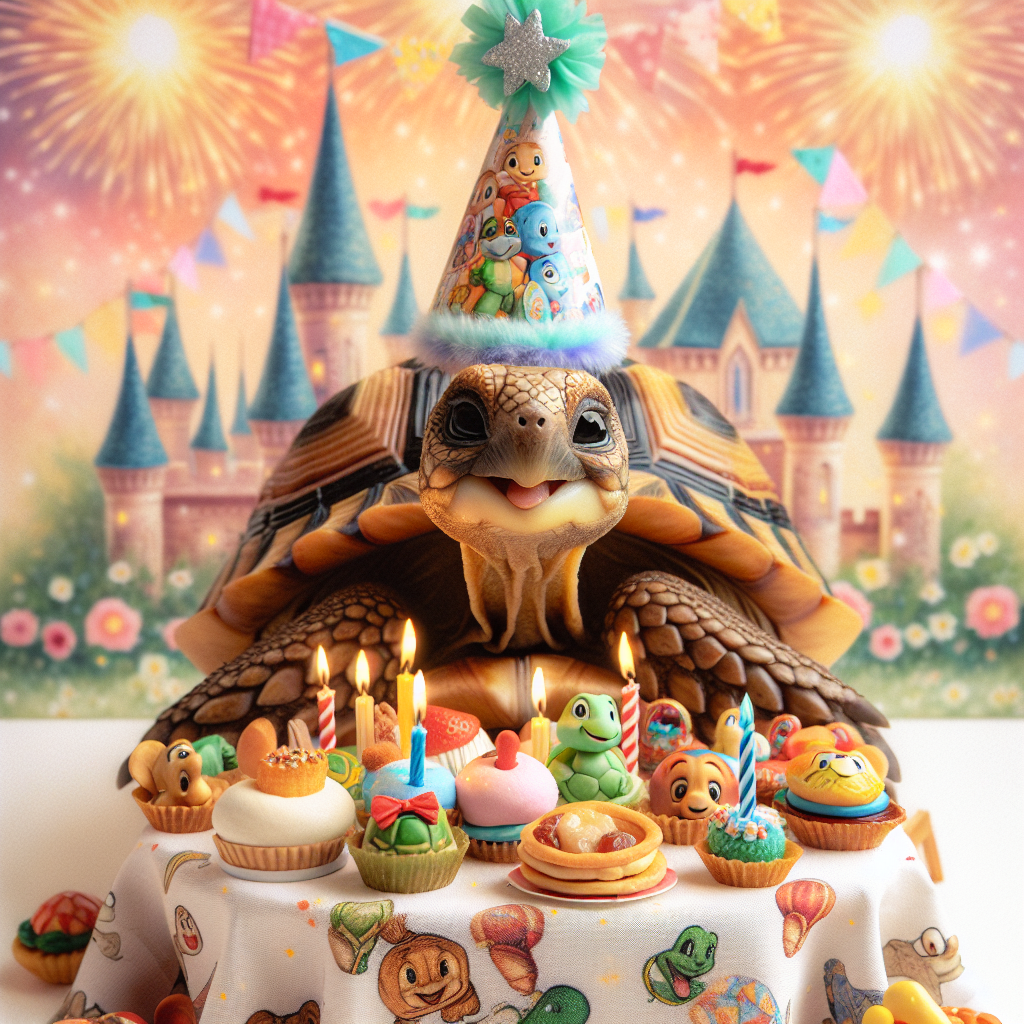 Tortoise Birthday Cards - Silly Robot Cards