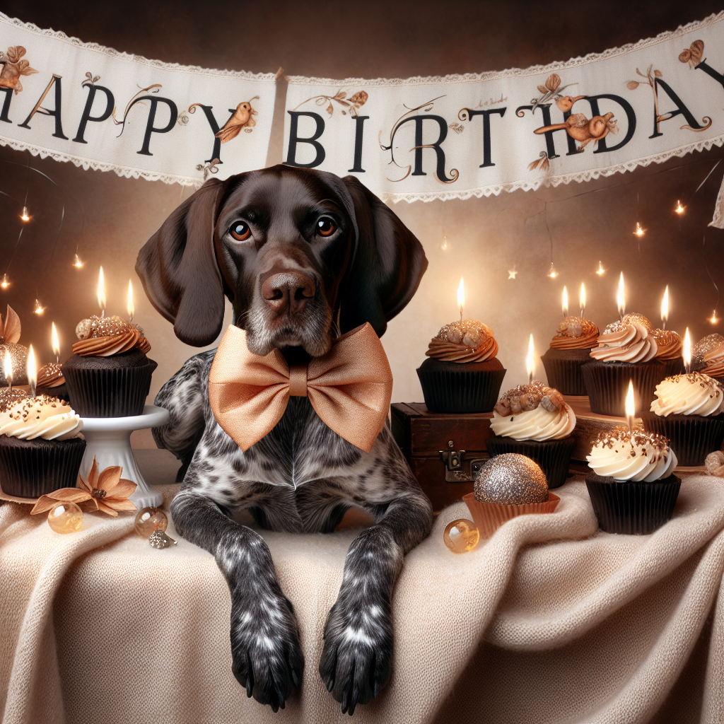 German Shorthaired Pointer Birthday Cards