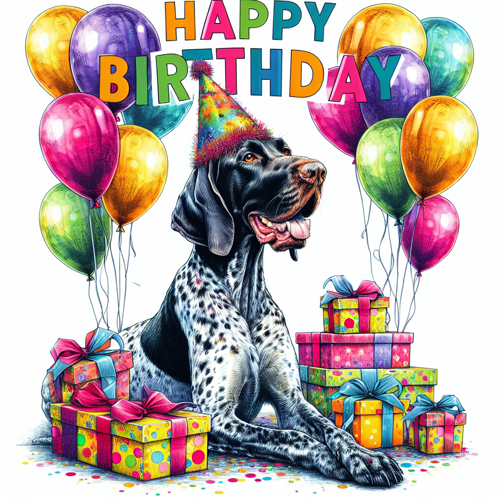 Happy birthday sale german shorthaired pointer