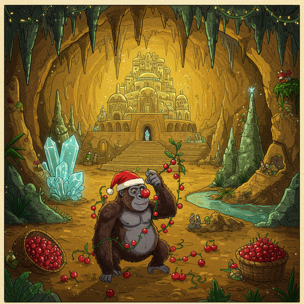 KOTORI GORILLA L/S Xmas ver. XL 新品 KOTORI GORILLA L/S Xmas ver. XL New