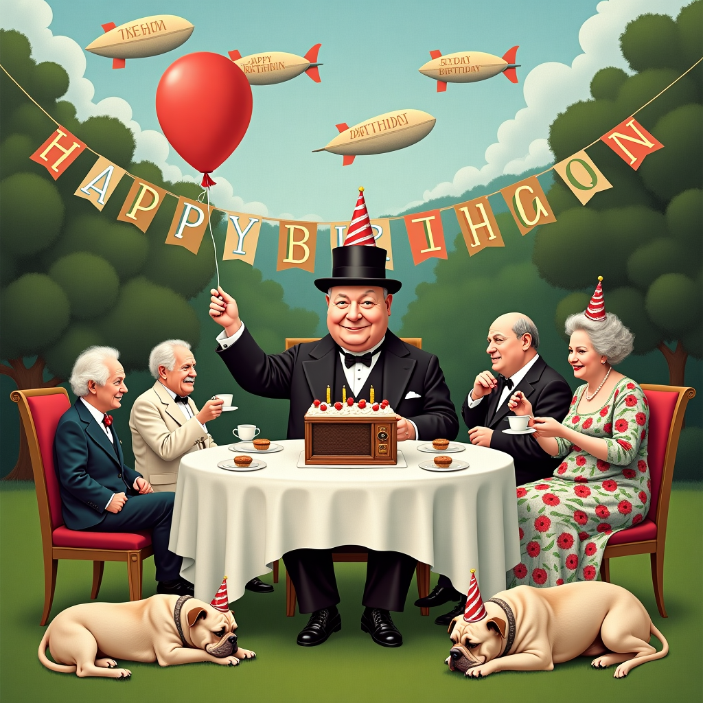 Historical Card Birthday Cards - Silly Robot Cards