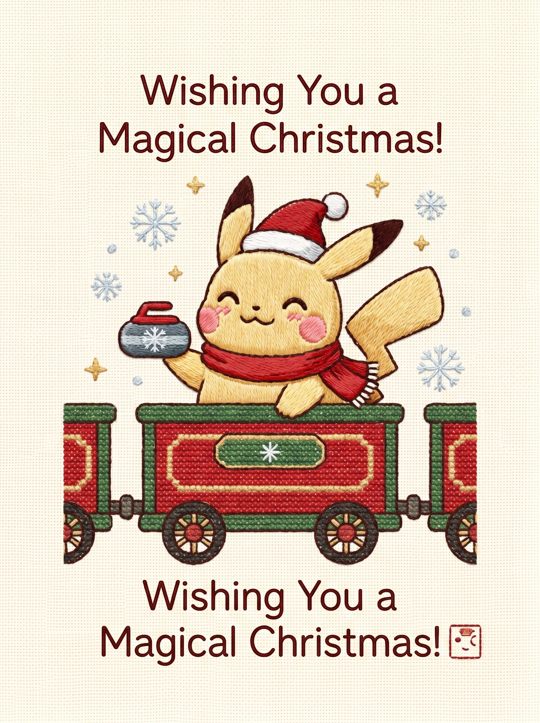 christmas pokemon cards Personalized Pokemon Christmas Card, Custom Photo Art Card, Christmas  Pokemon Card, Christ Gift For Couple main image 0