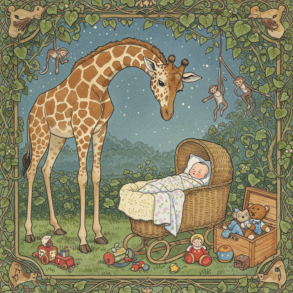 Giraffe New-baby Card