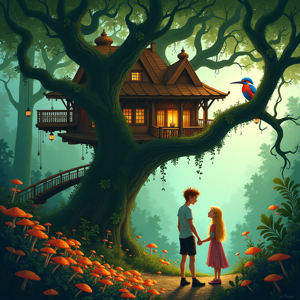 Treehouse Anniversary Cards - Silly Robot Cards