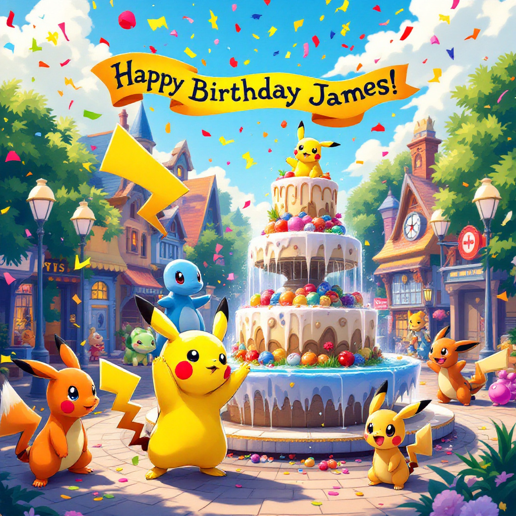 happy birthday card pokemon Pokmon  Galuxeh Pikachu Birthday Balloons Pokmon Pin
