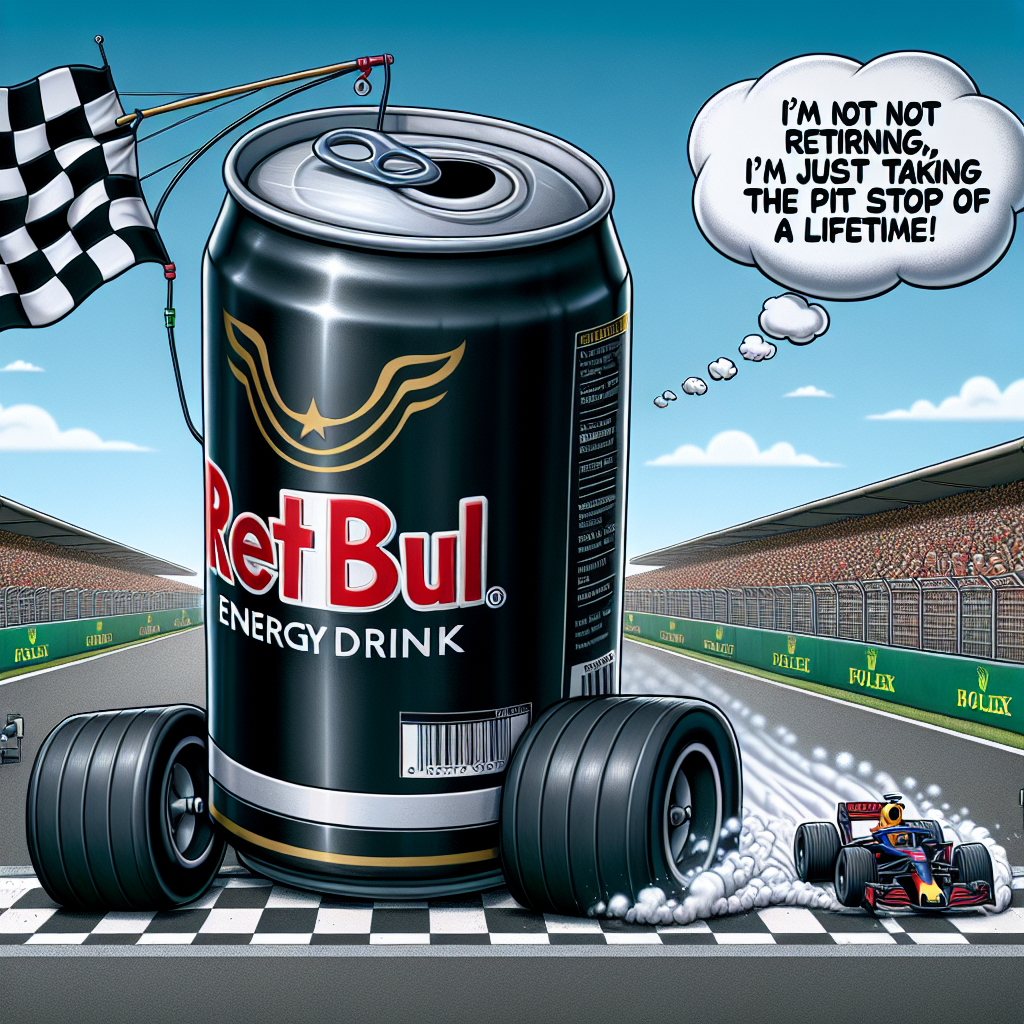 Red Bull Racing Farewell Cards - Silly Robot Cards