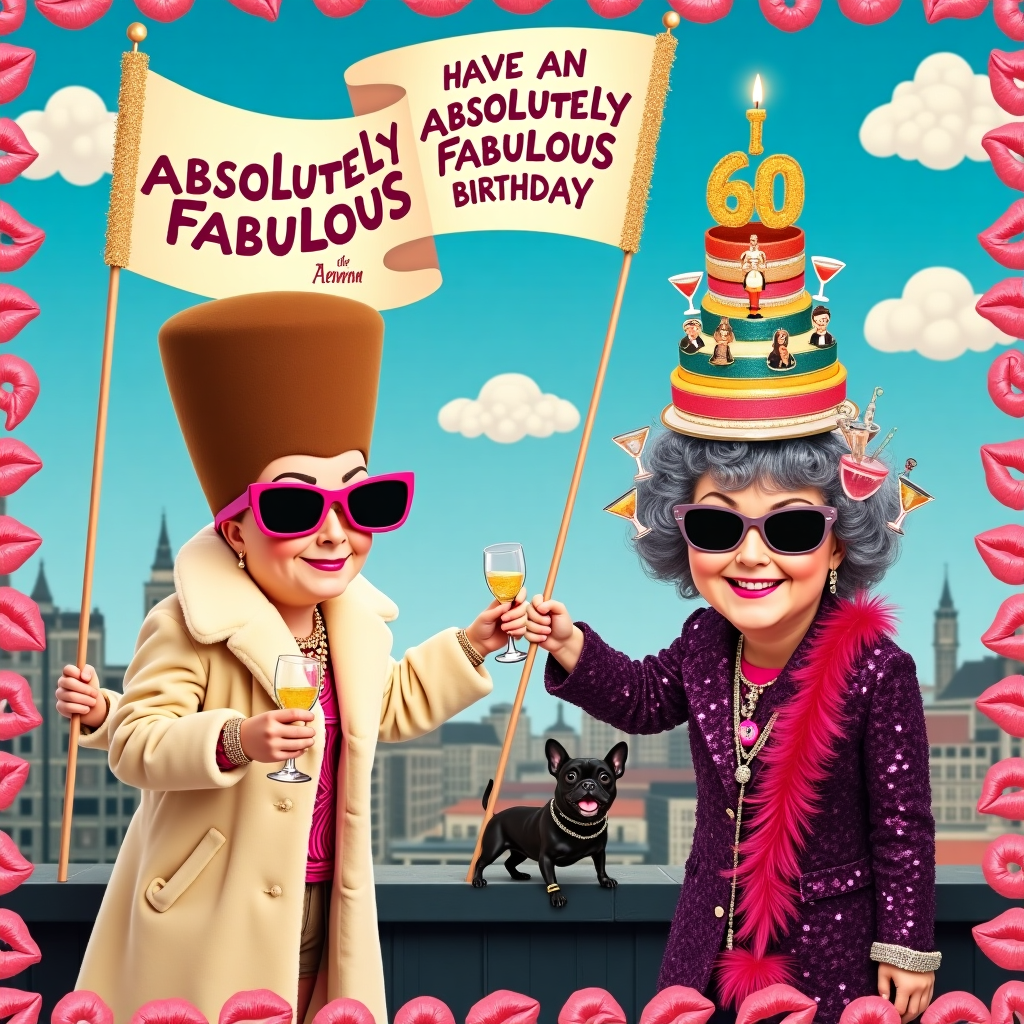 Fashion and Style Birthday Cards - Silly Robot Cards