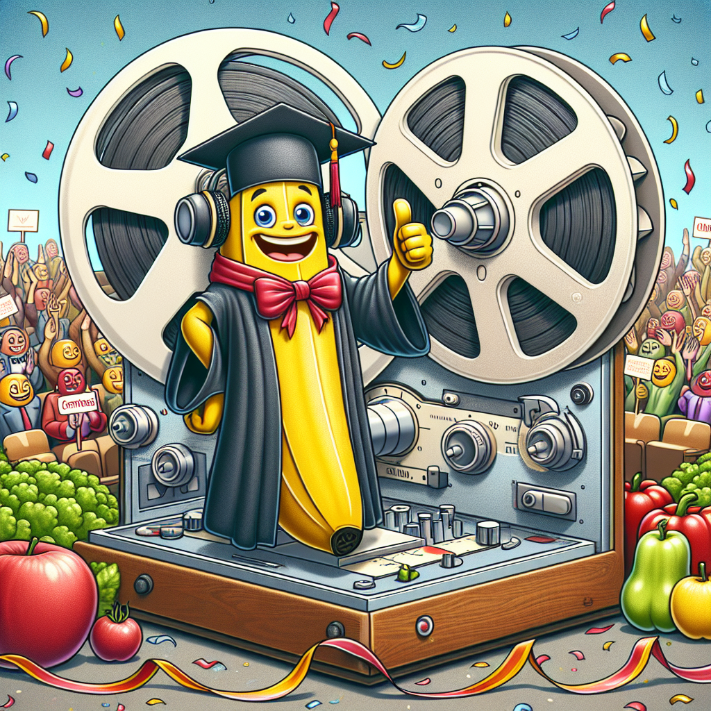 Banana Congratulations Cards - Silly Robot Cards
