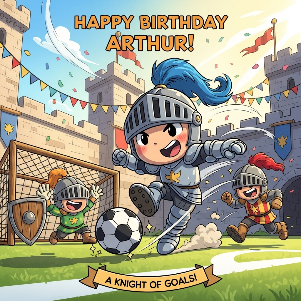 Medieval Fantasy Congratulations Cards - Silly Robot Cards