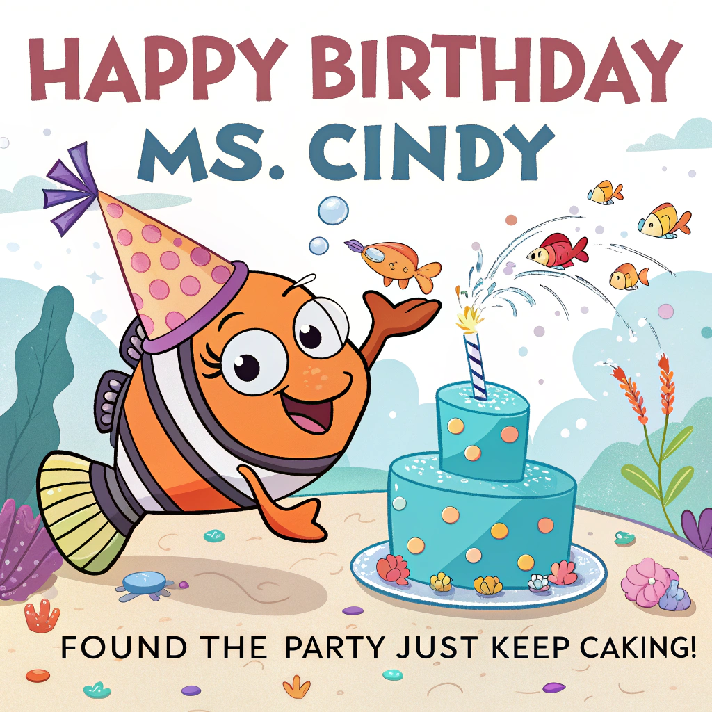 Unique Fish Character Birthday Cards | Celebrate with Fun & Quirk ...