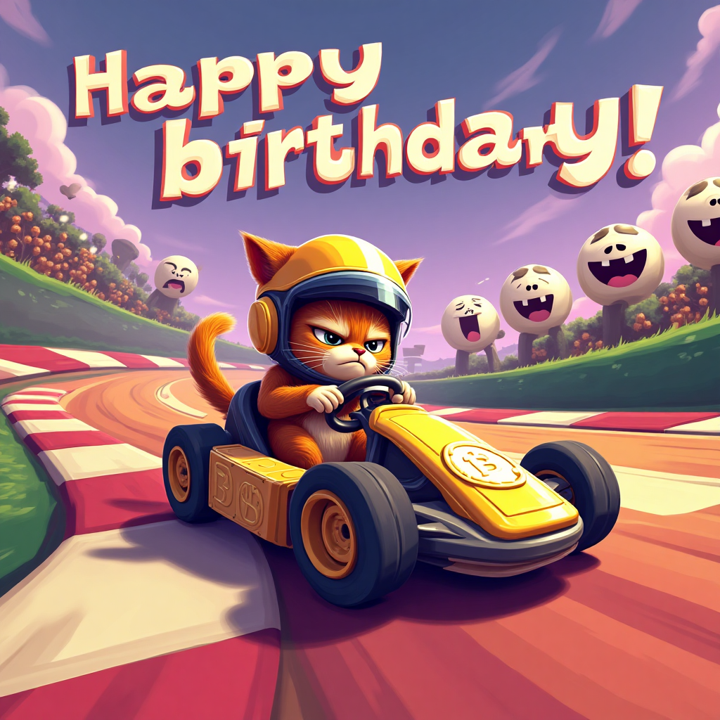 Bitcoin Birthday Cards - Silly Robot Cards