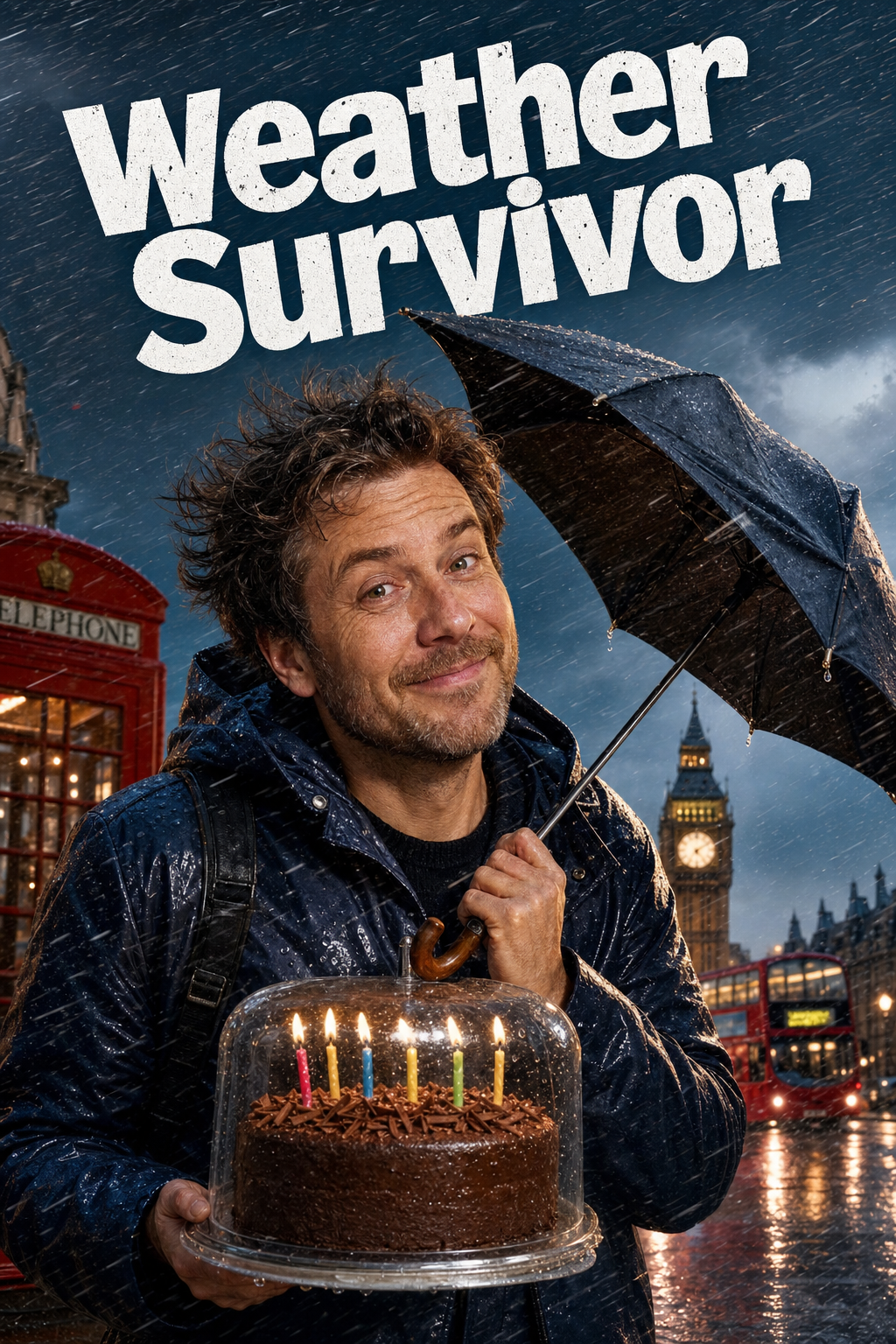 Great British Weather Survival Face Swap Card card preview