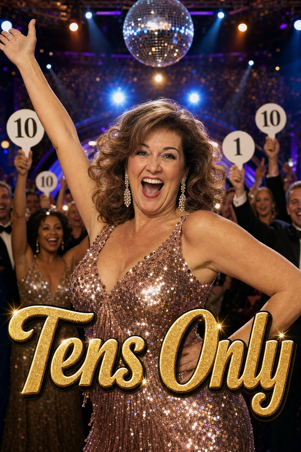 Strictly Birthday Scorecard Face Swap Card card preview