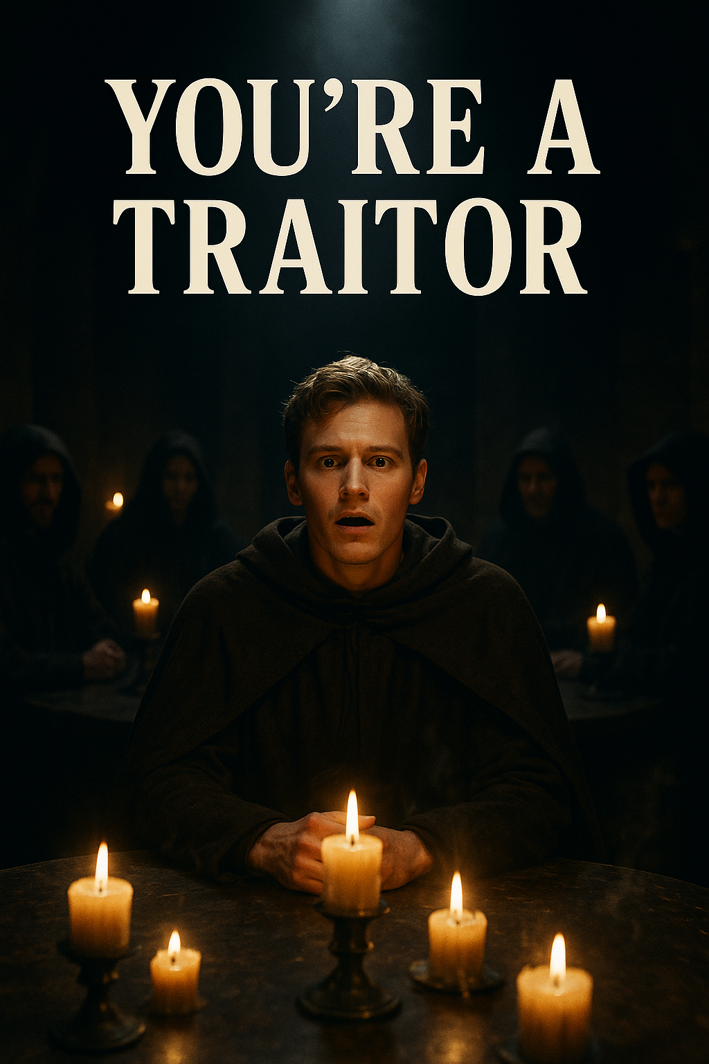 The Traitors Round Table Birthday Vote-Off Face Swap Card card preview