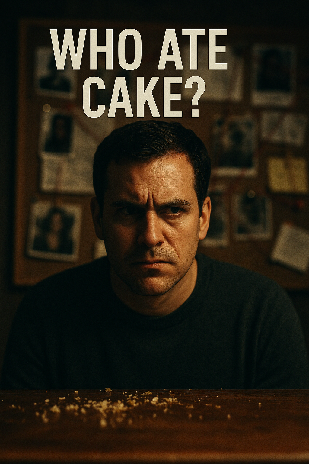 Netflix True-Crime Missing Cake Birthday Face-Swap Card card preview