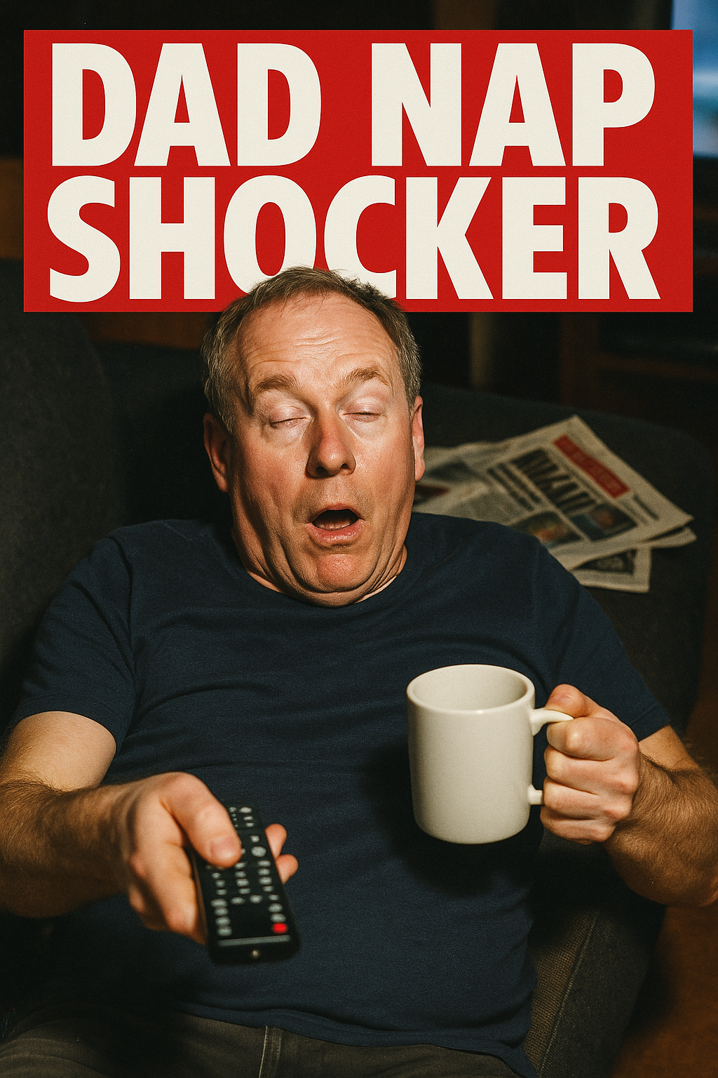 The Sun-Style Red-Top Father’s Day Scandal Face Swap Card card preview