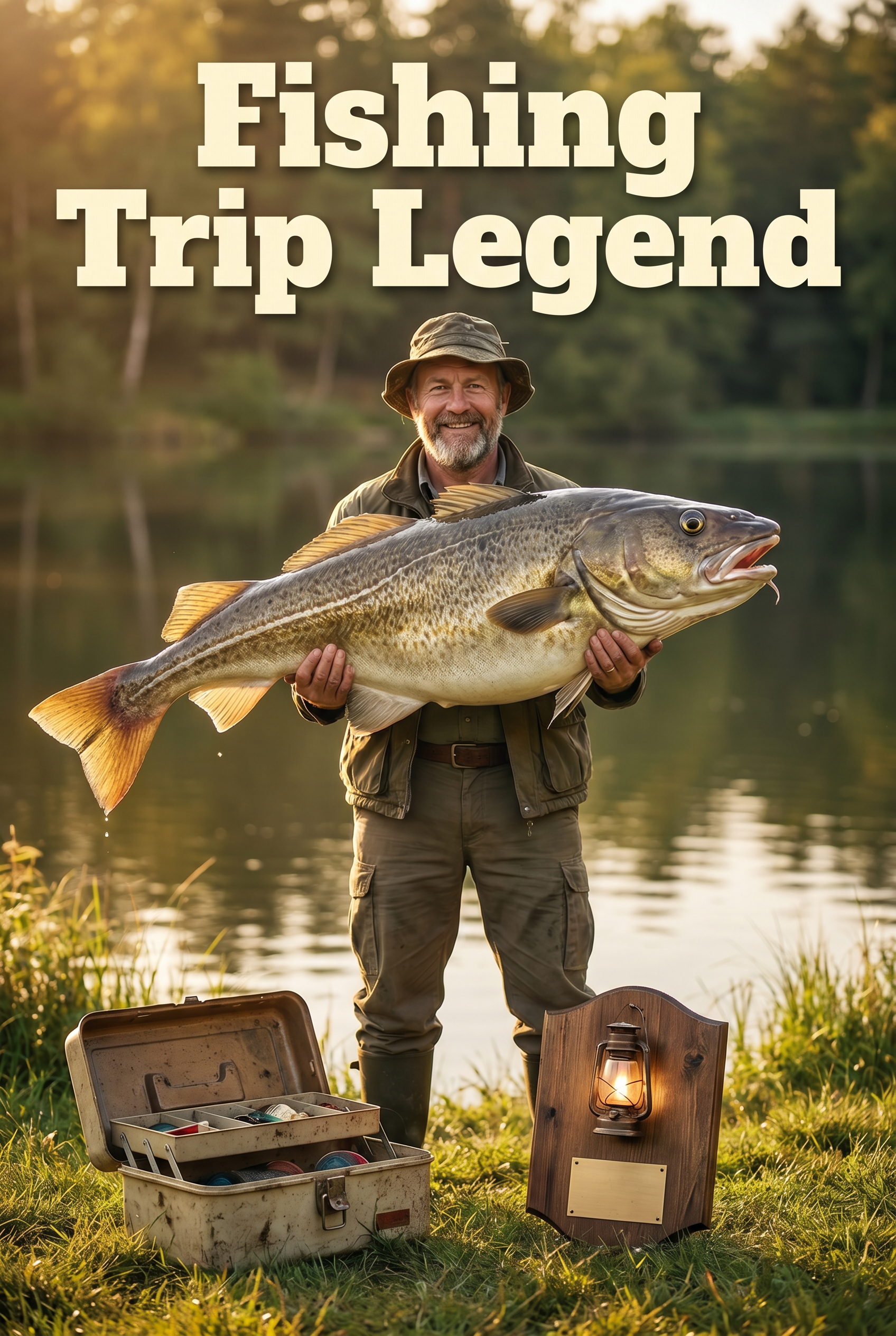 Fishing Trip Legend Father's Day card preview