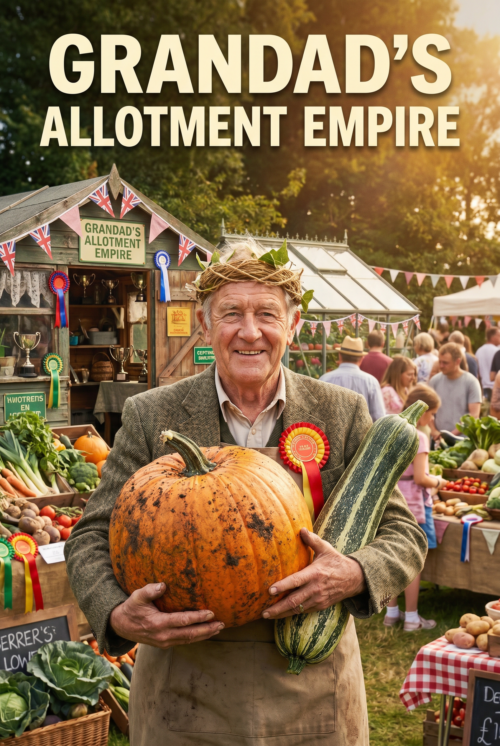 Grandad's Allotment Empire Father's Day card preview